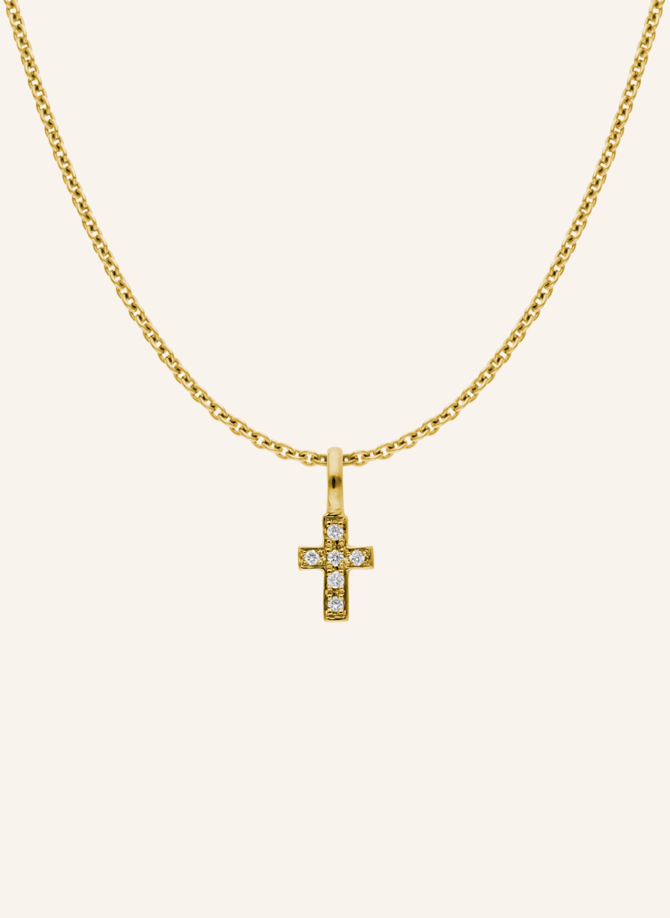 CADA Kette TINY TURIN CROSS