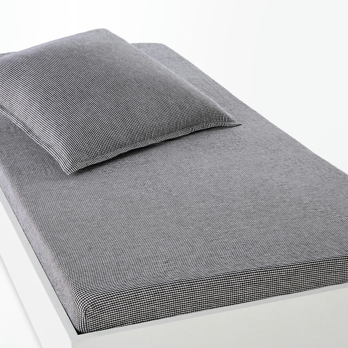 Drap housse enfant, bonnet 30cm, Linot Carreaux