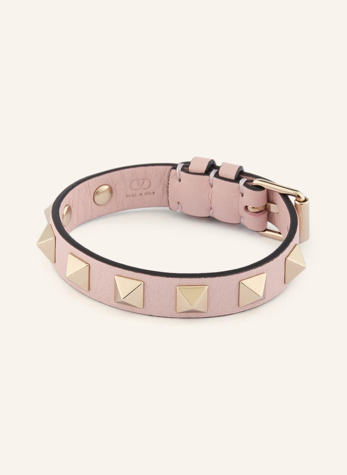 VALENTINO GARAVANI Lederarmband ROCKSTUD mit Nieten