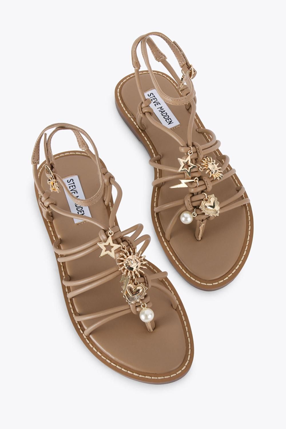STEVE MADDEN La Charmer Tan' Sandals