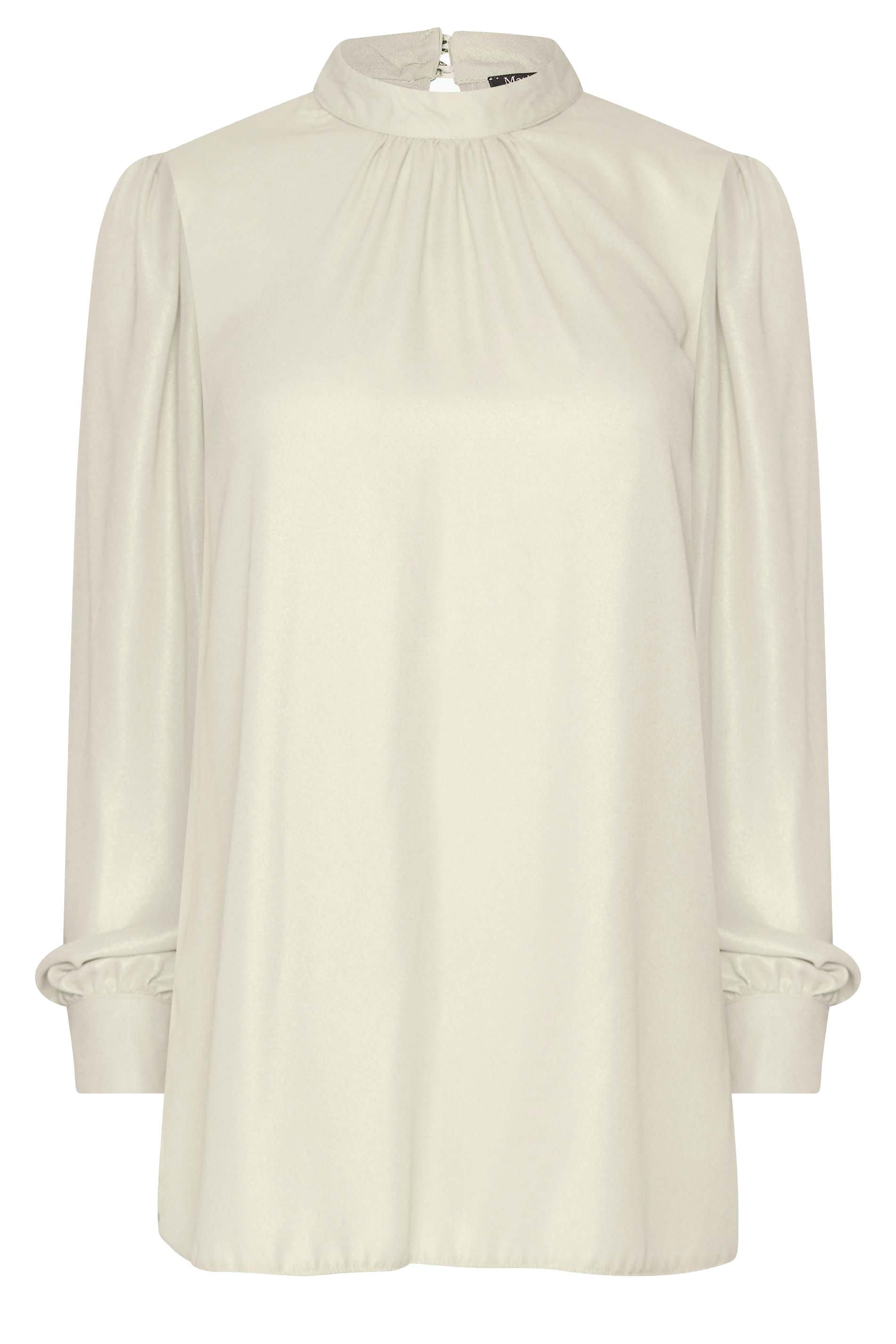M&Co High Neck Blouse