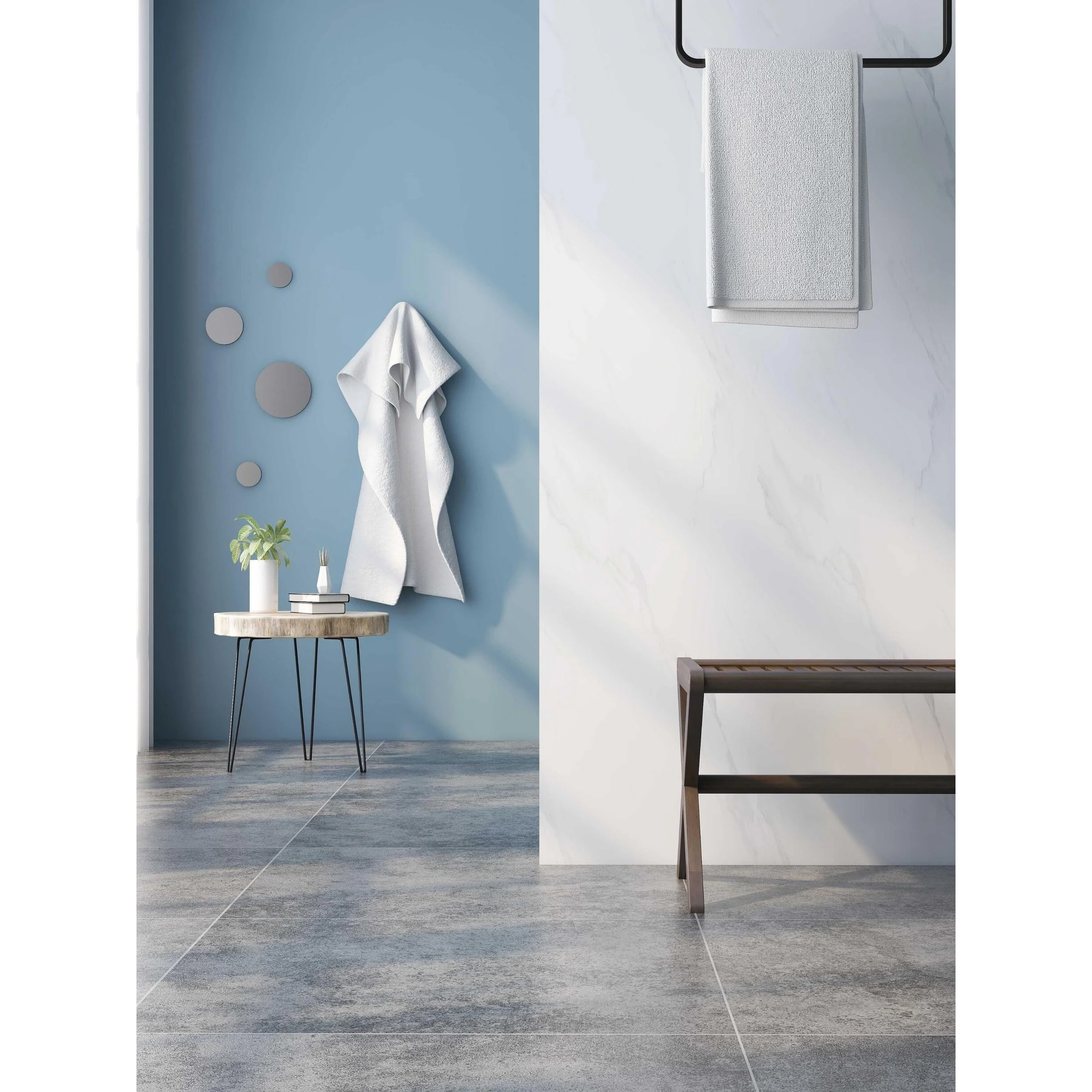 Espresso Finish Wood Bench