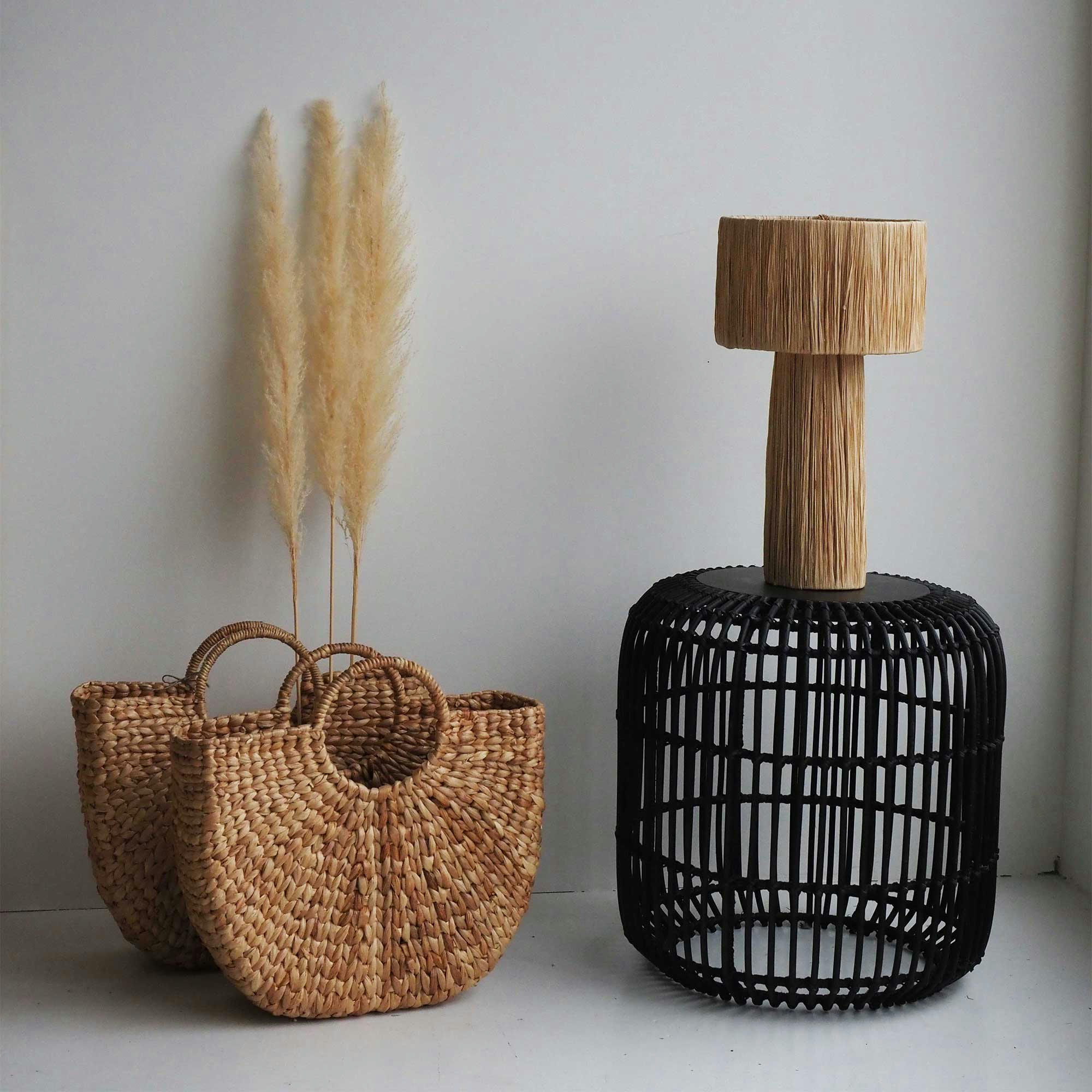 - Panier en jacinthe d'eau