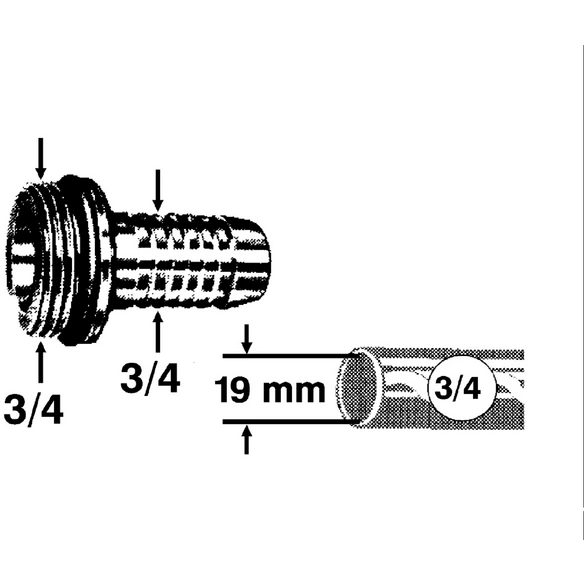 Vaterteil, Messing