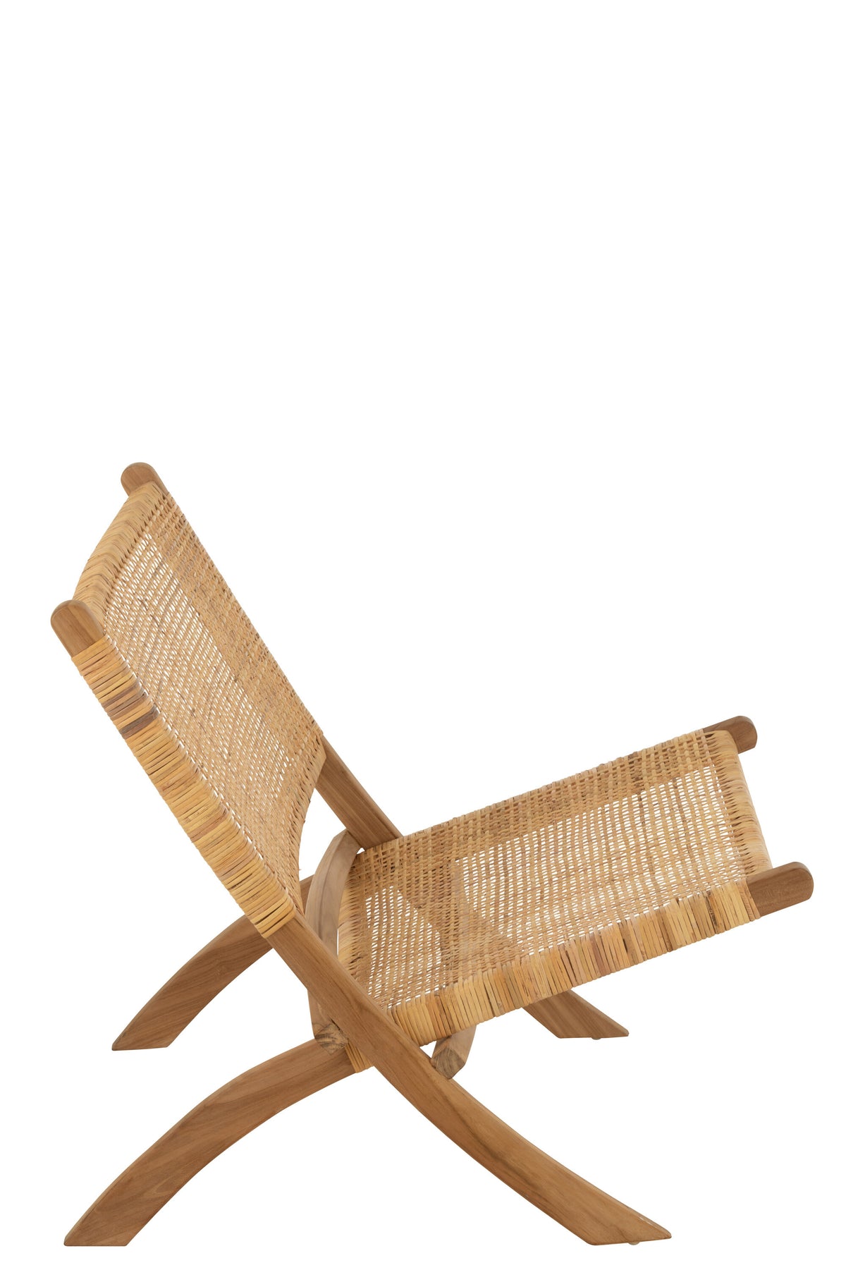 J-Line plooistoel - hout - naturel