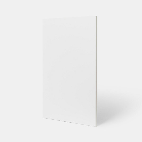 Joue de finition caisson bas Goodhome Artemisia Blanc H. 90 cm x l. 61 cm x Ep. 18 mm