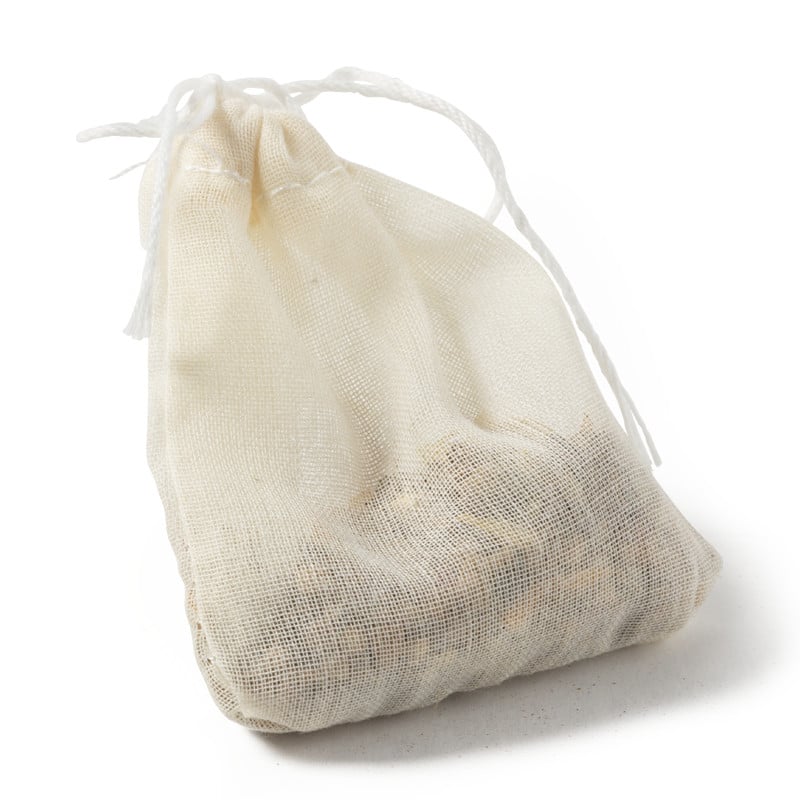 Herbruikbare theezakjes katoen - set van 4