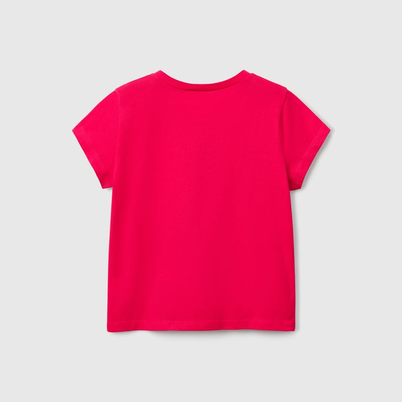 T-shirt with neon print