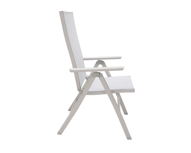 Frankie Folding Recliner Chair - Bone