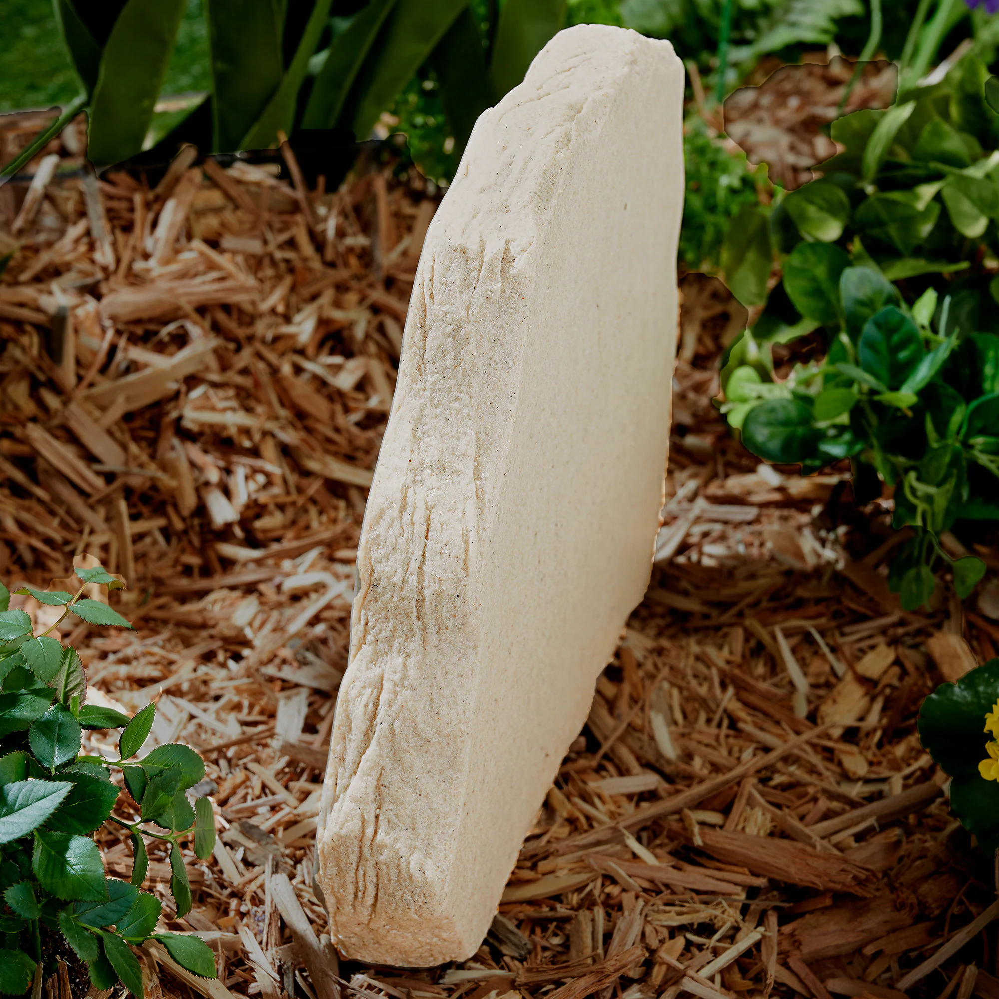 Personalized Laurel Standing Garden Stone – Outdoor Home Decor