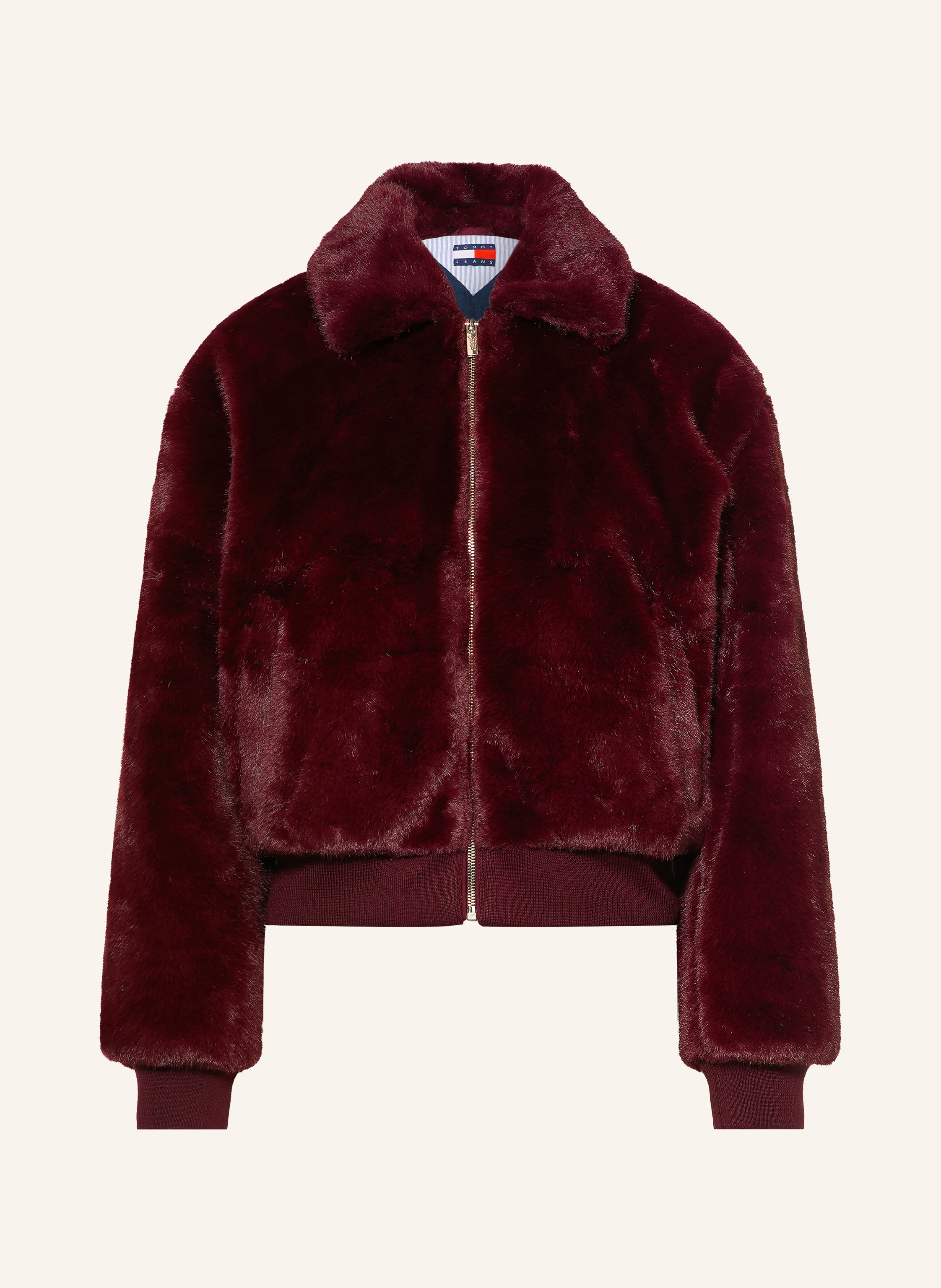 TOMMY JEANS Kunstfell-Jacke