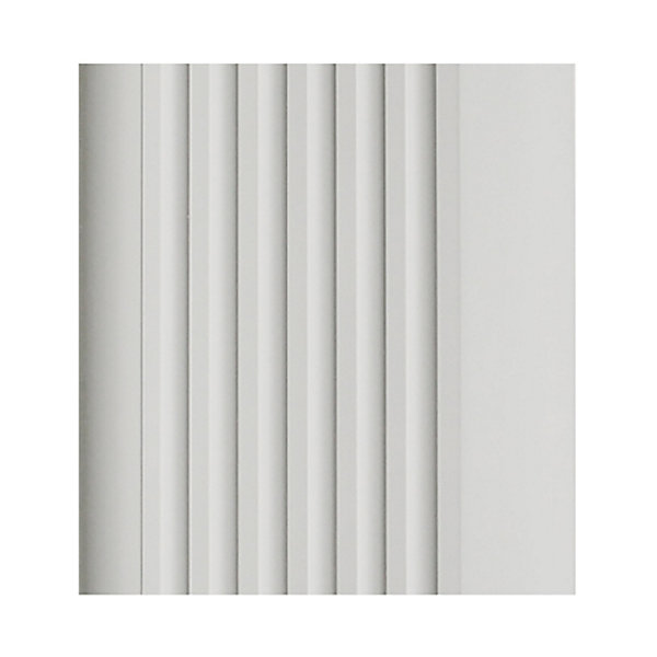 Nez de marche PVC 52x40mm, QUEST, profilé d'escalier RGPD, antidérapant, d'escalier-protection, gris, 1.5m