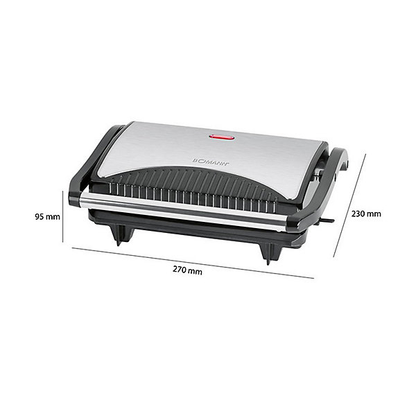 Gril multifonction Bomann MG2251CB Noir