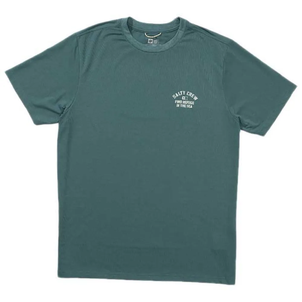 Salty Crew Even keel tech short sleeve rash guard
