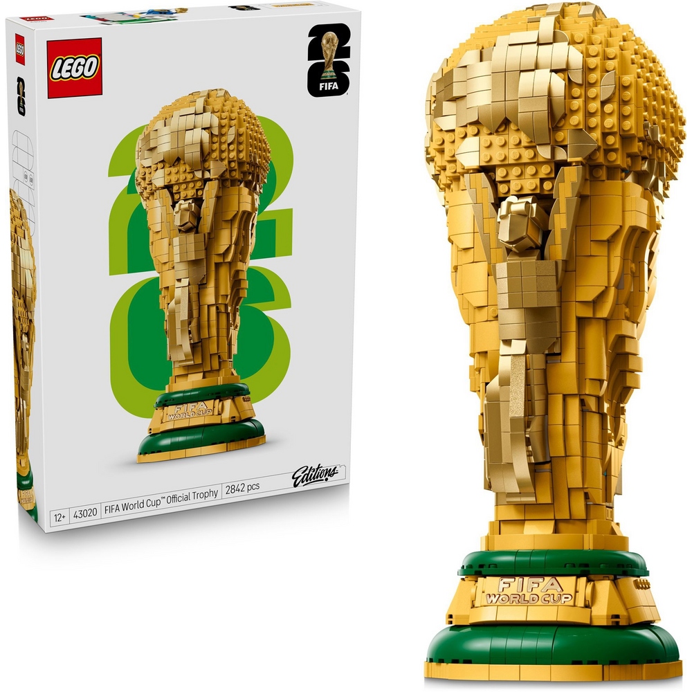 LEGO Editions 43020 Oficjalne trofeum Mistrzostw Świata w Piłce Nożnej