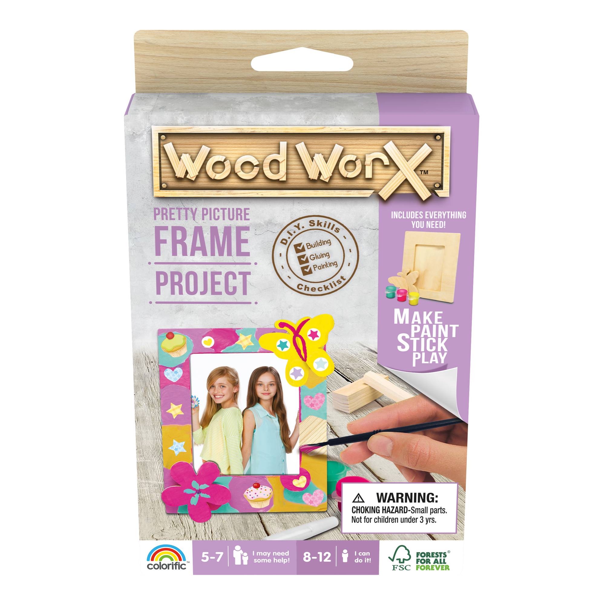 Wood WorX Picture Frame Project Kit