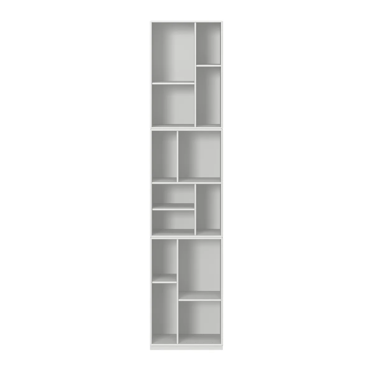 Montana - Loom Bücherregal mit Sockel, new white