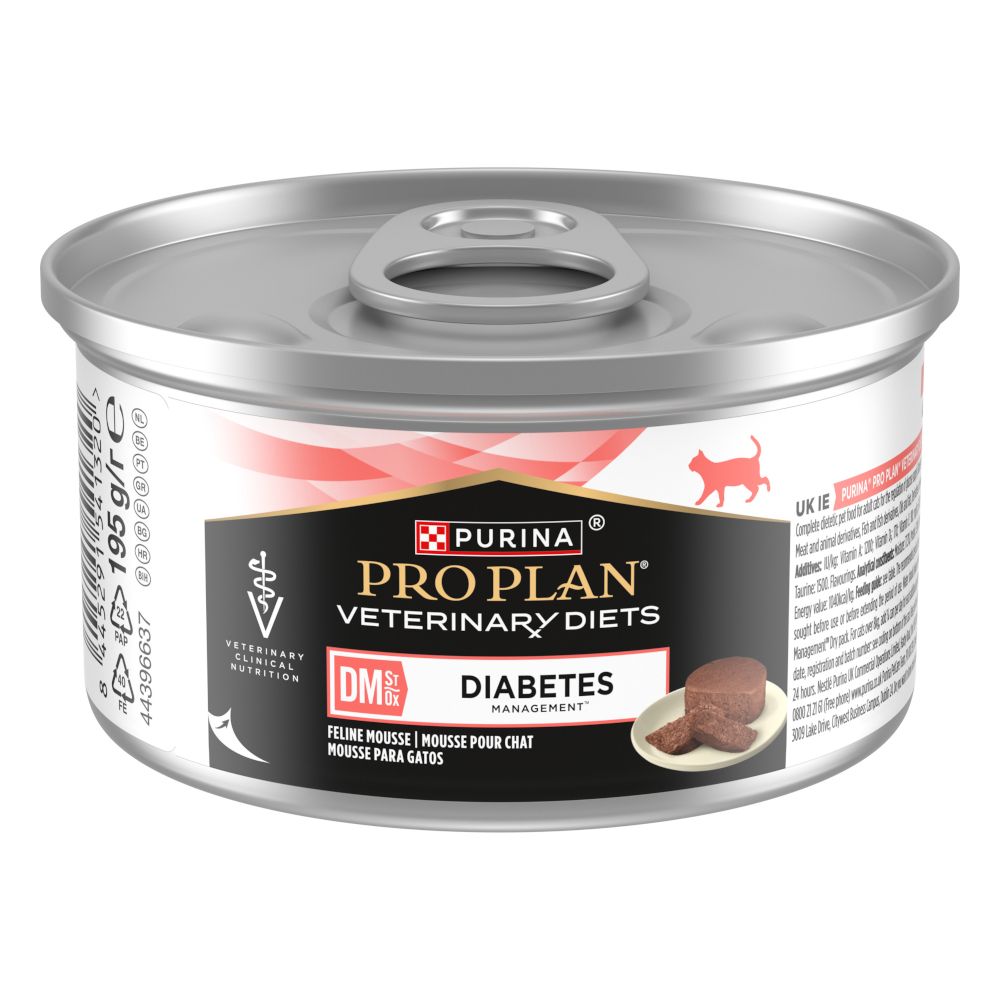 PURINA PRO PLAN Veterinary Diets Feline DM ST/OX Diabetes Management Mousse