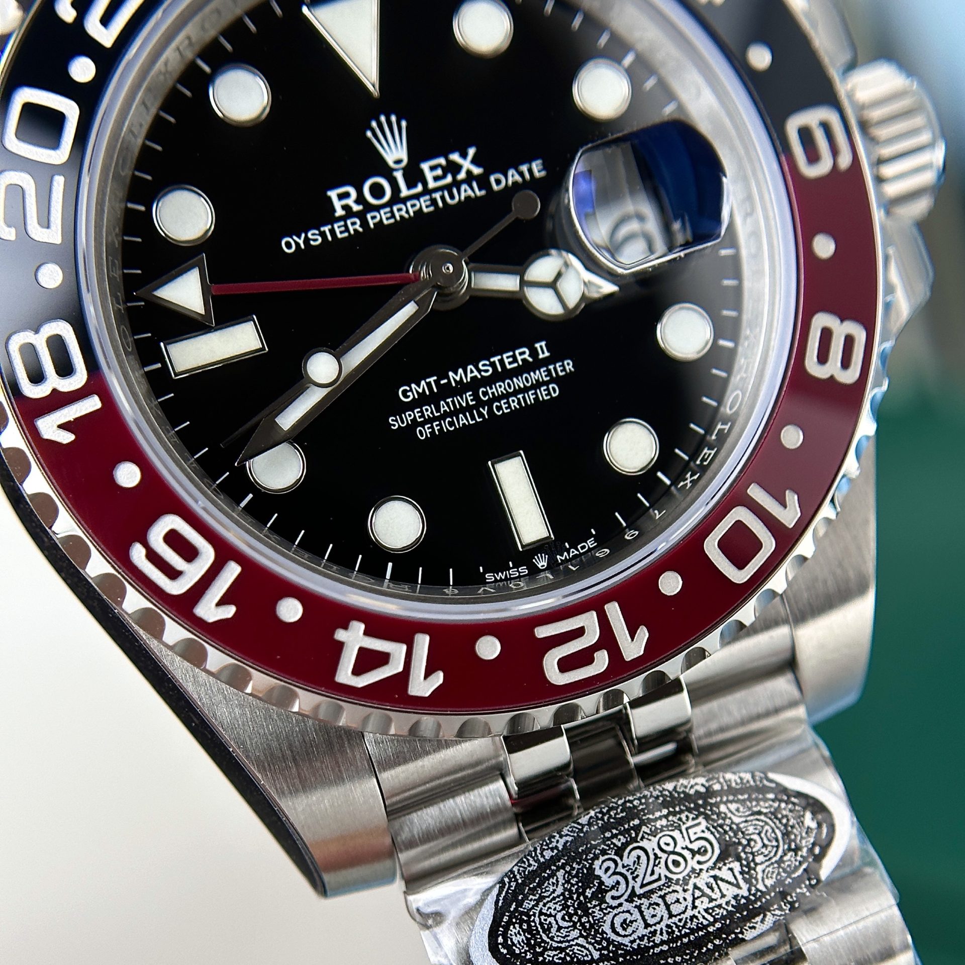 Rolex GMT-Master II 16710 Coke 904L Steel Black Dial 40mm Jub Super Clone
