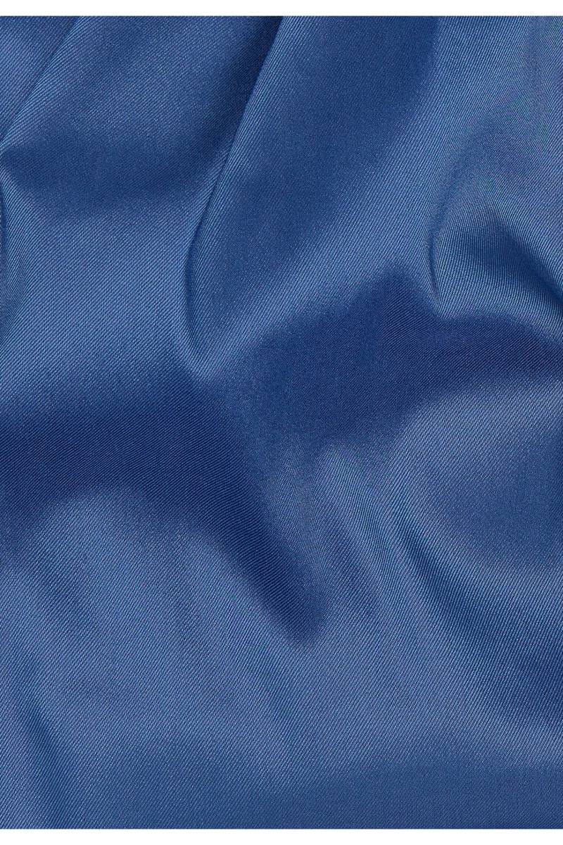ETERNA Performance Slim Fit Tencel Hemd rauchblau, Einfarbig