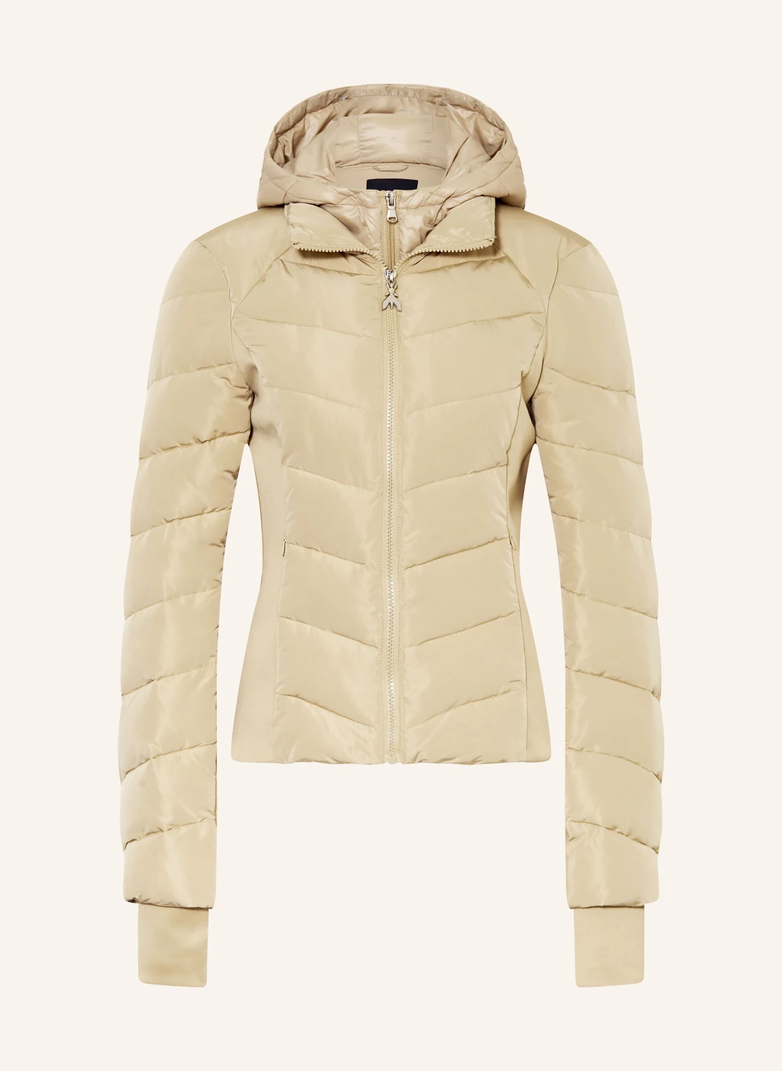 PATRIZIA PEPE Steppjacke im Materialmix mit herausnehmbarer Blende