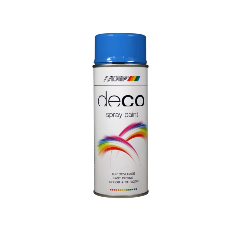Peinture Deco Paint bleu ciel brillante 0,15 L MOTIP