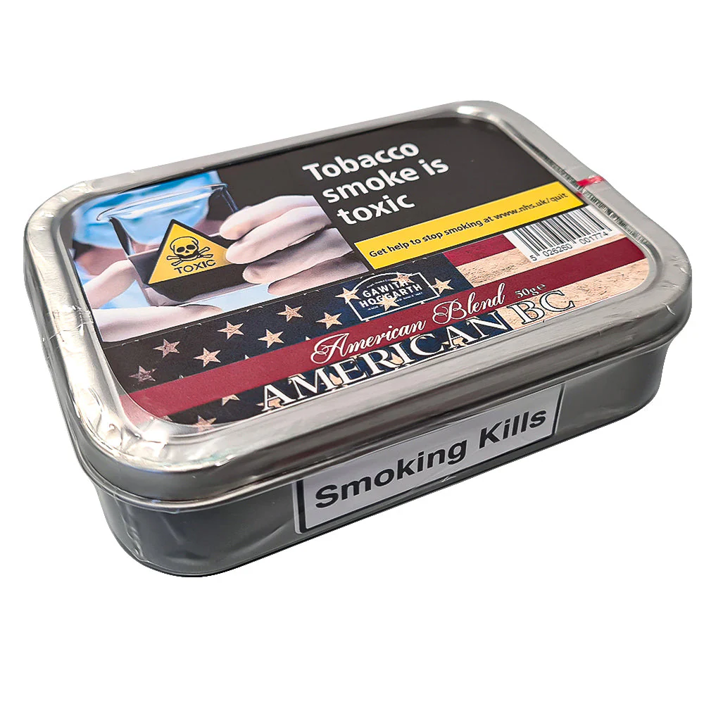 Gawith Hoggarth American Blend American BC Pipe Tobacco 50g Tin