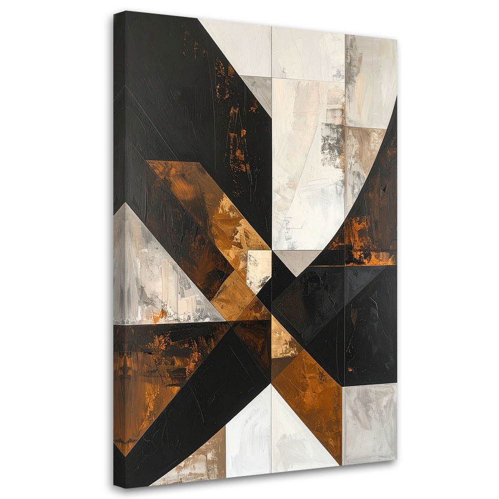 Obraz do salonu sypialni biura loftu, Geometryczna abstrakcja 20x30