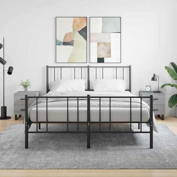 2x Szafka Nocna Komoda Stolik Półka Nocna Do Sypialni 40x35x47.5 cm