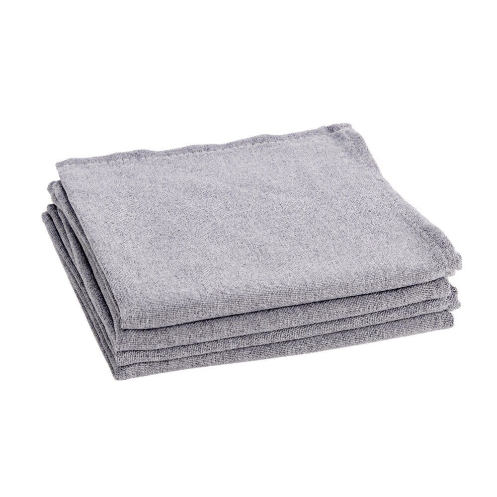 Serviette de table x4 effet lin 40x40cm (3 modèles)
