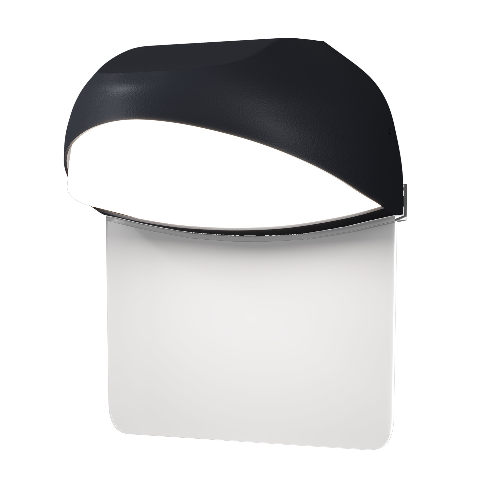 Kinkiet zewnętrzny Gloss 3000K grafitowy LED 1x7W 500lm IP65 Maytoni