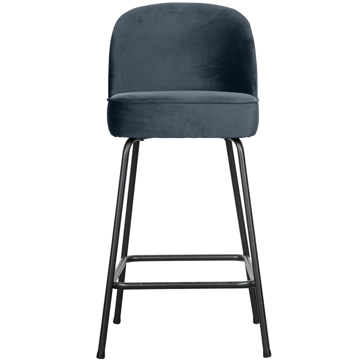 WOOOD barstoel Vogue - Velvet - Teal - 89x50x55