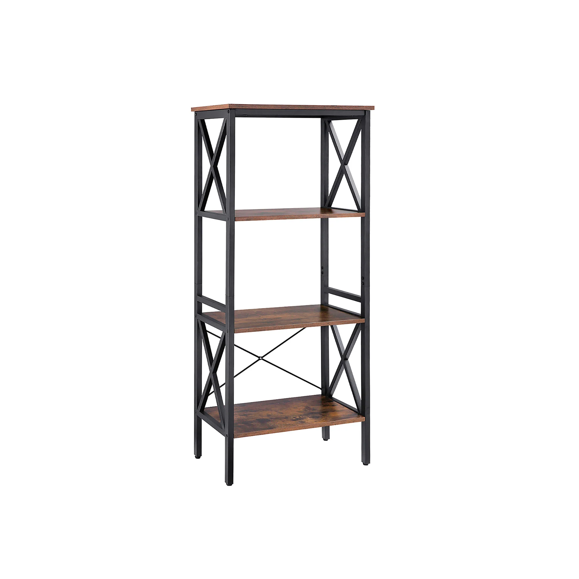 Étagère 4 niveaux design X
