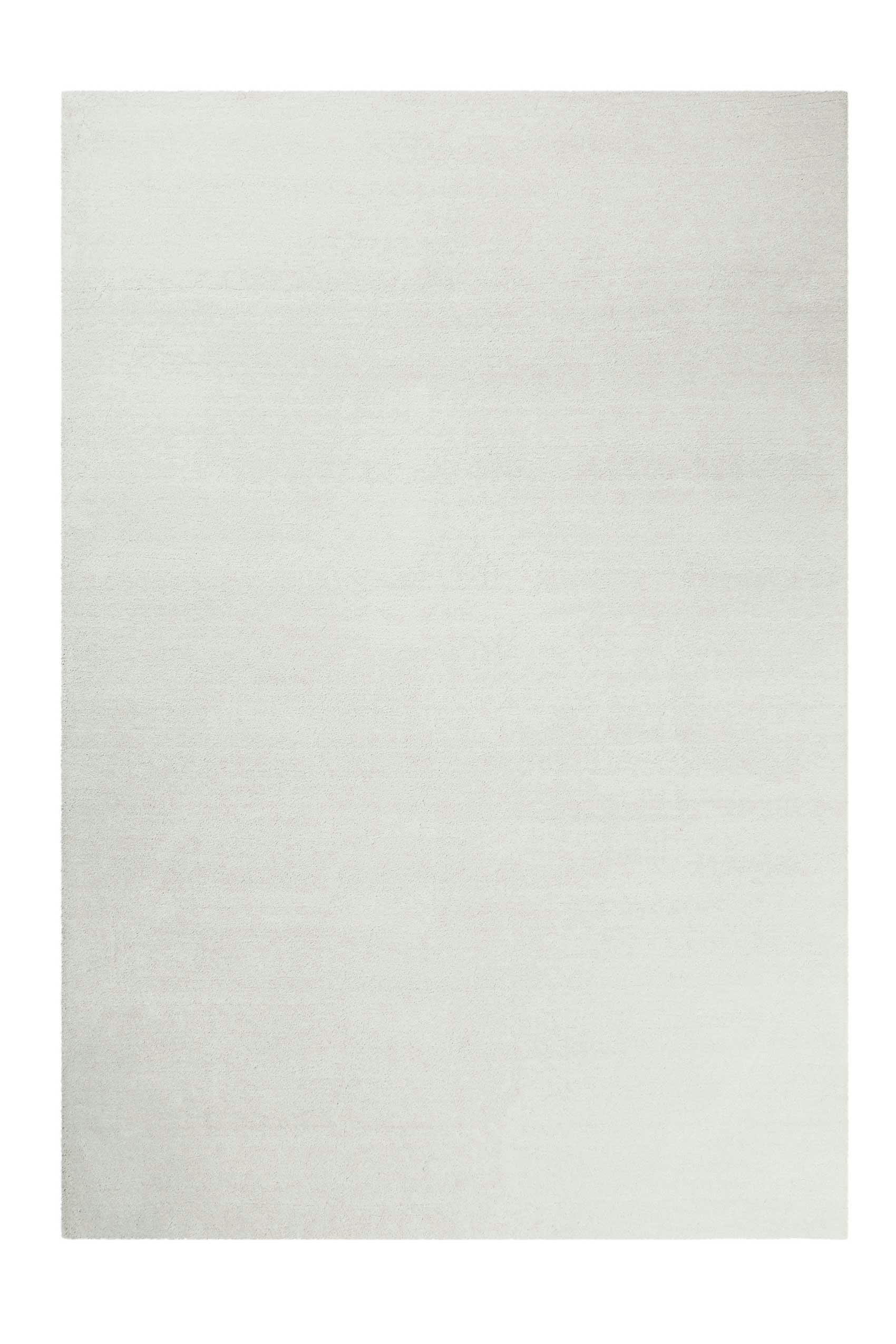 LOFT - Tapis tufté poils longs gris blanc doux pour salon, chambre 170x120