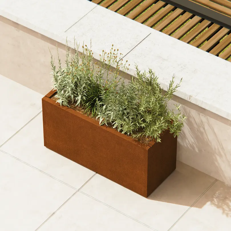 Hochbeet Corten Steel