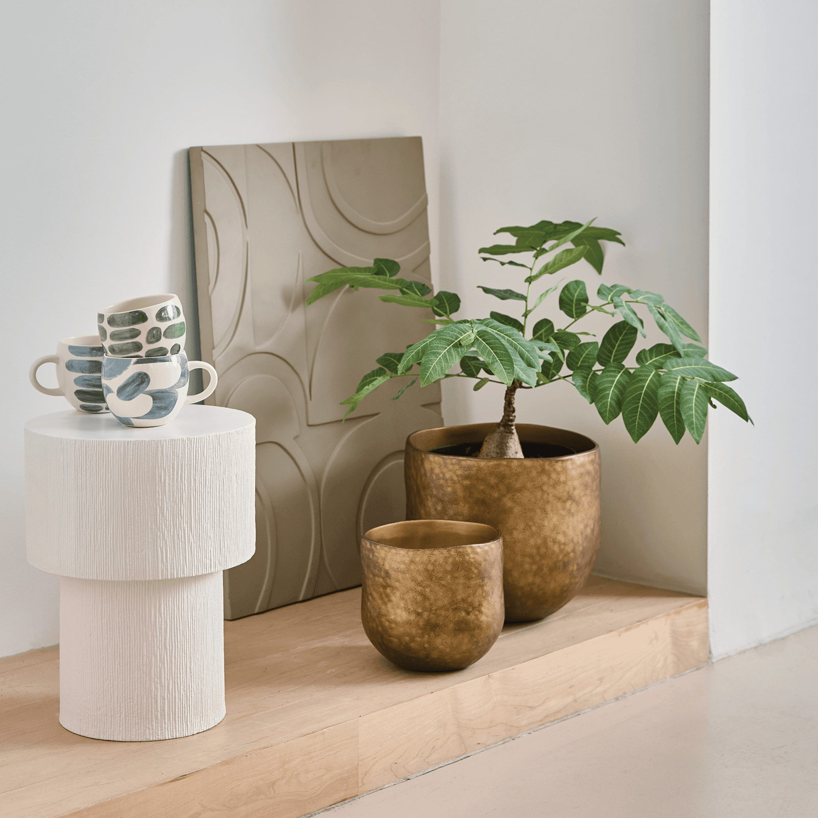 Urban Nature Culture pot Oro, L Gold - Ø 29.5x26cm