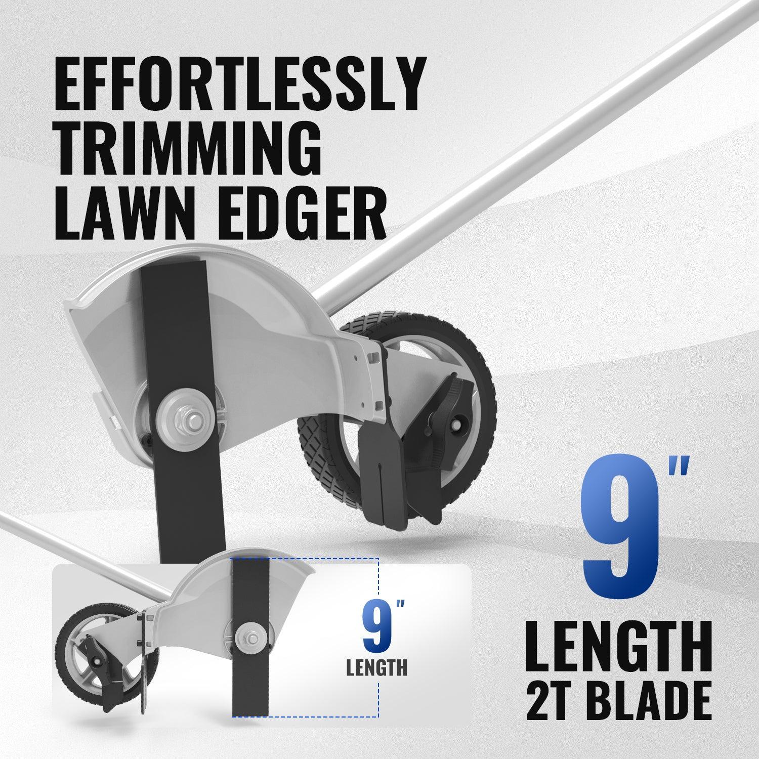 Power Straight Shaft Edger Attachment (Compatible with Gas Units)