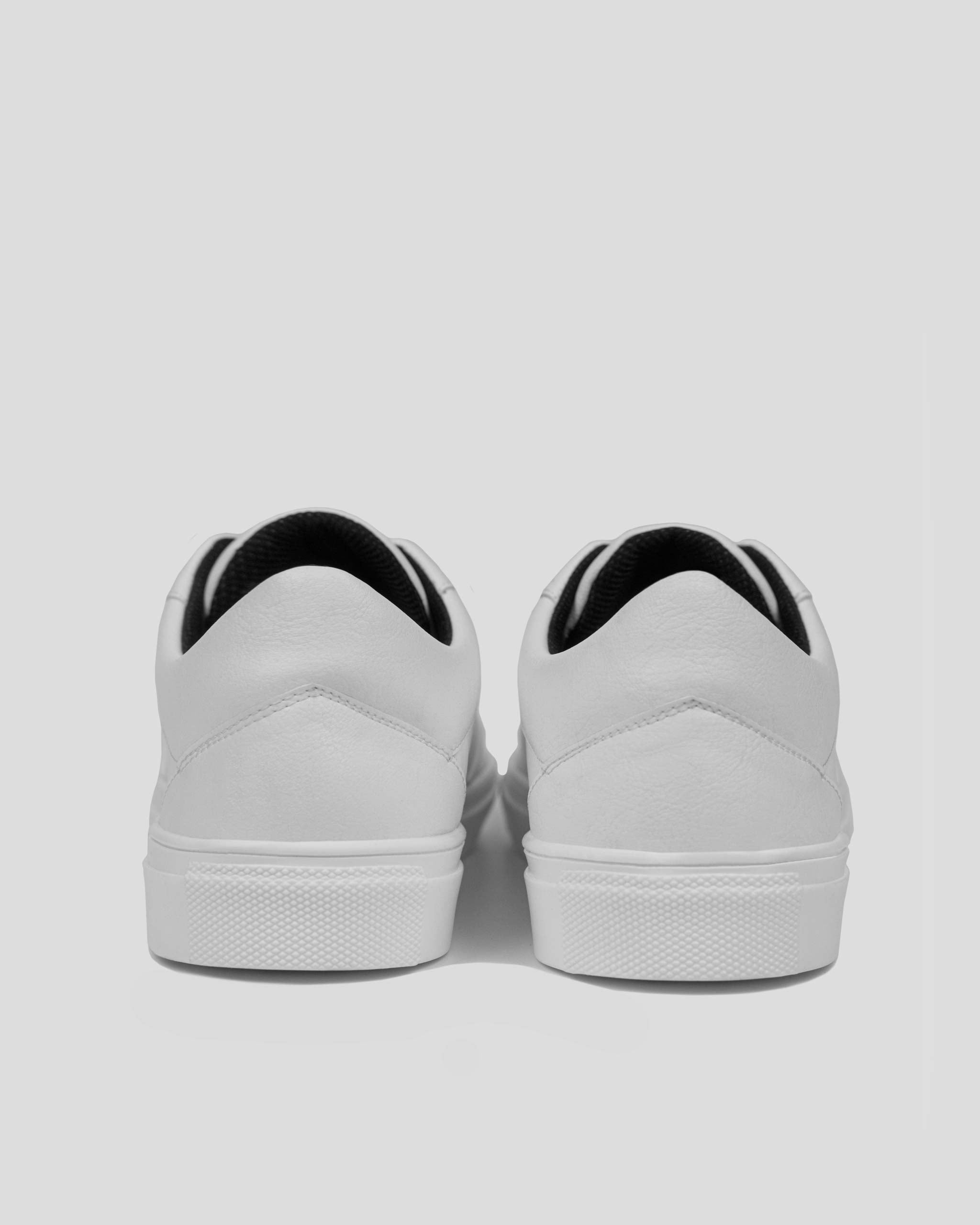 BOHEMA - Sneakers Awake Białe, ze skóry roślinnej, polska rodzinna marka
