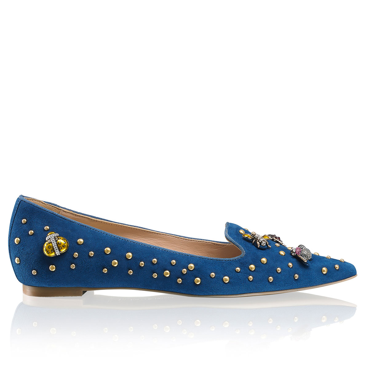 Russell & Bromley FLATBUG Bug trim flat