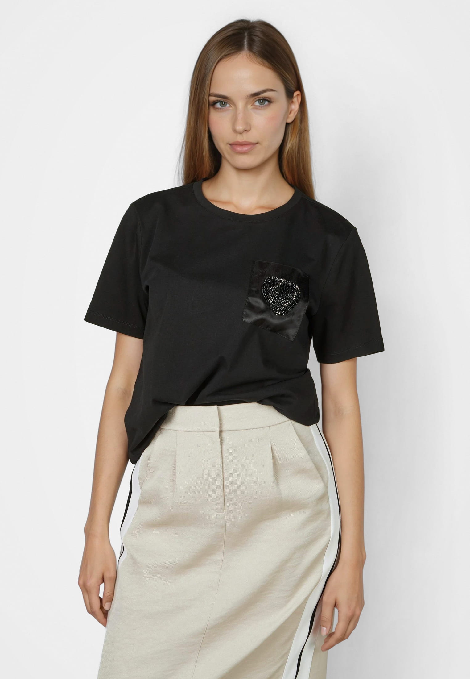 Shirt mit Tasche