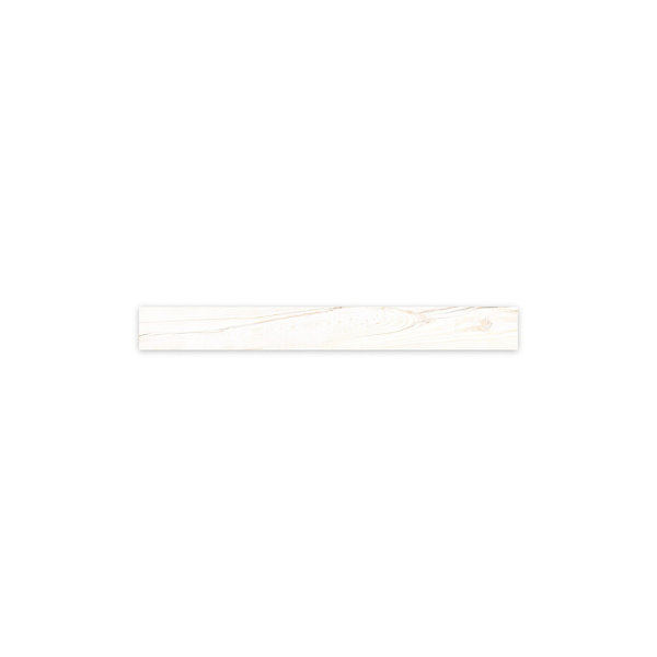 Carrelage Vintage effet Parquet Bois Blanc 67,5x7,4x0,9 cm Selvior - Sol et mur intérieur (vendu par carton de 0,75 m²) - RO'MA CA