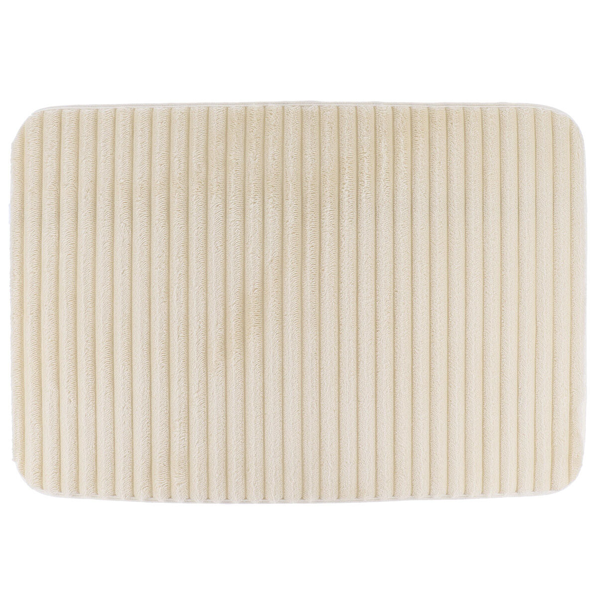 Tapete wc em poliéster natural 40x60cm