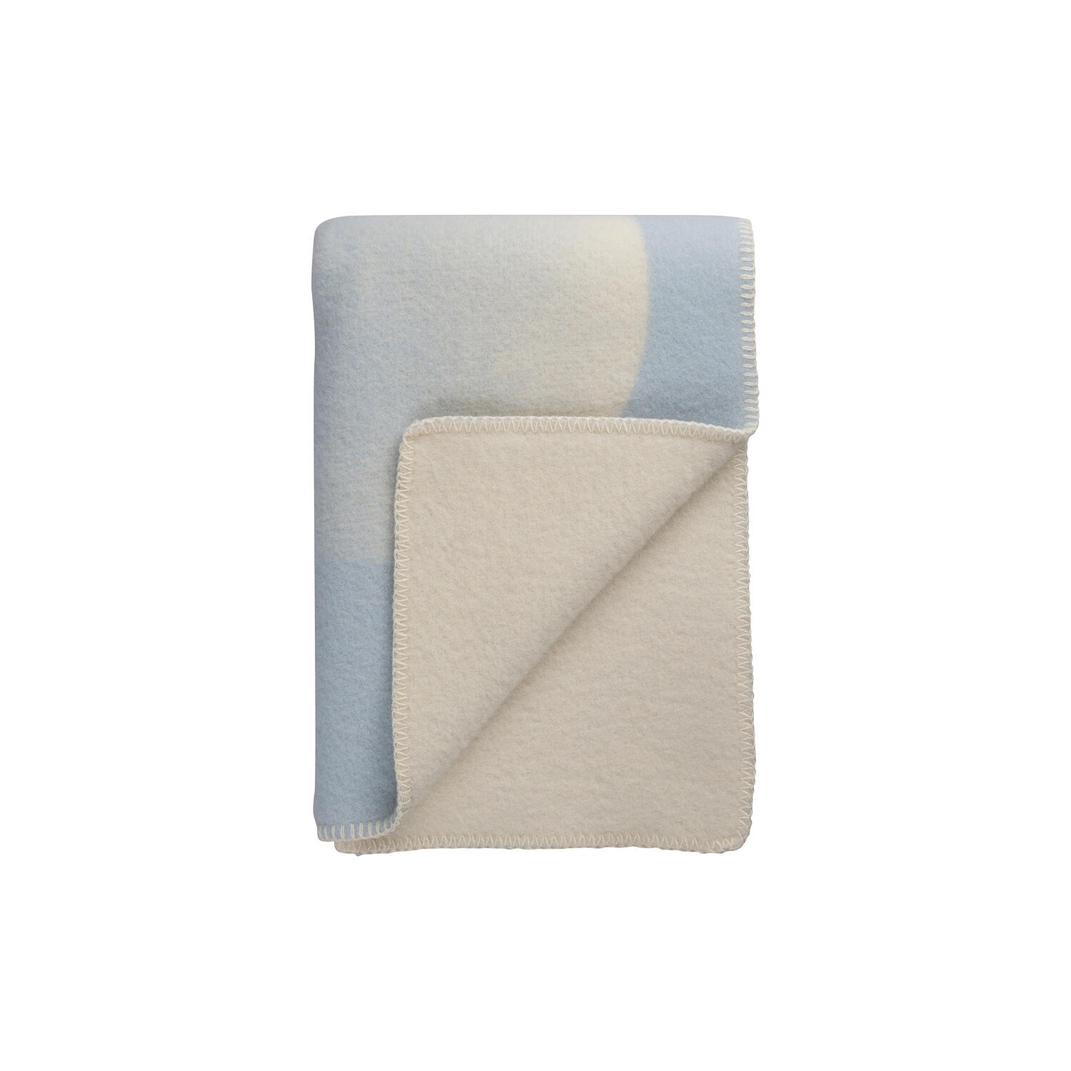 MOON Throw, crescent blue