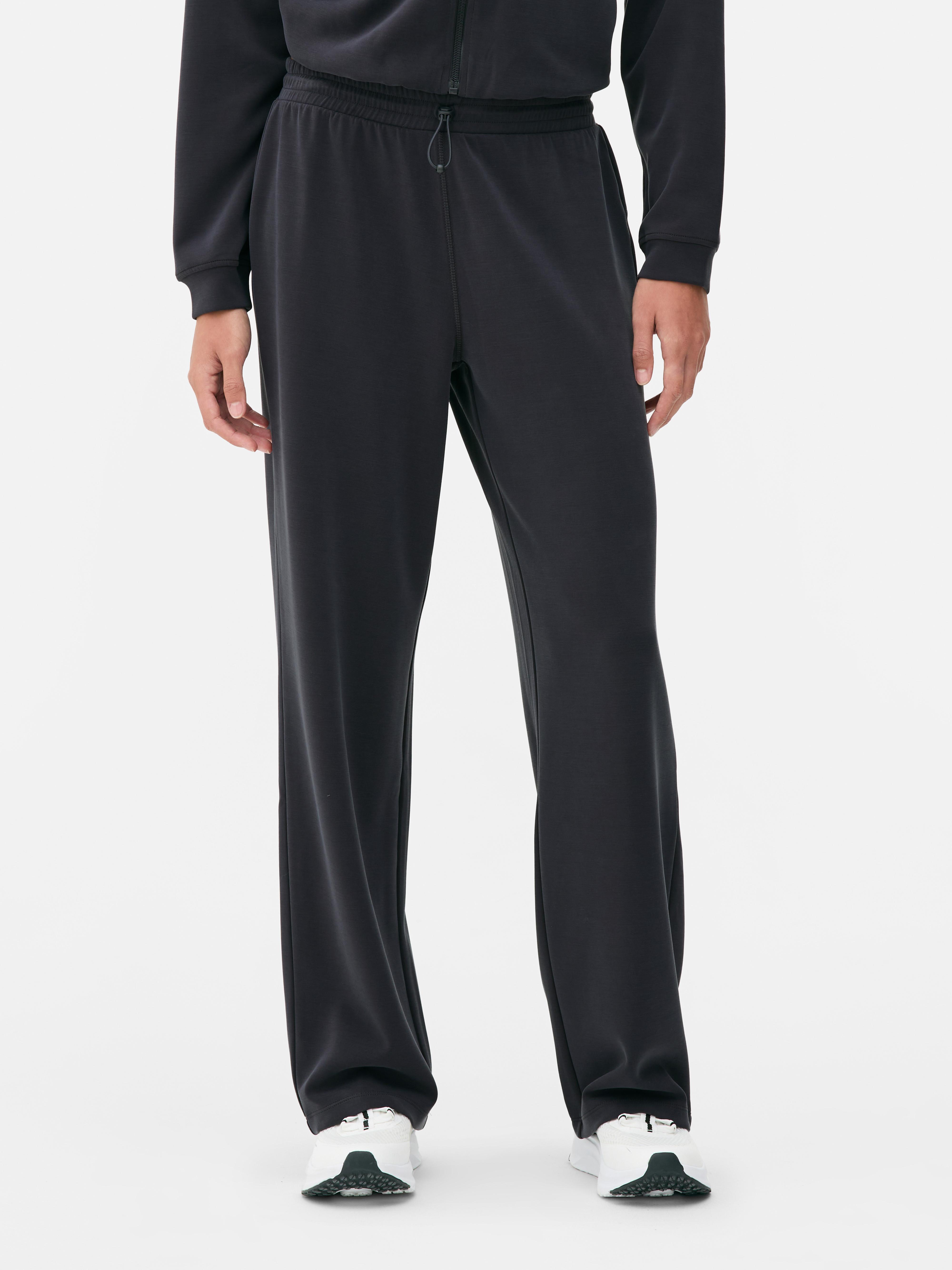 Toggle Wide Leg Sweatpants