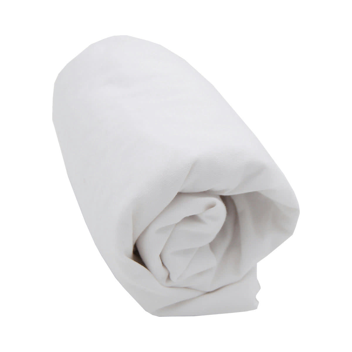 - Alèse berceau bébé blanc en coton bio 83x50 cm