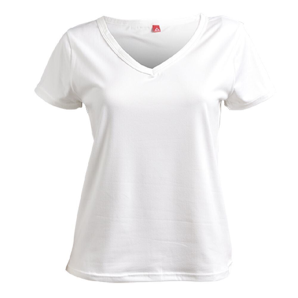 T shirt femme fibre de bambou élasthanne blanc - Taille XL