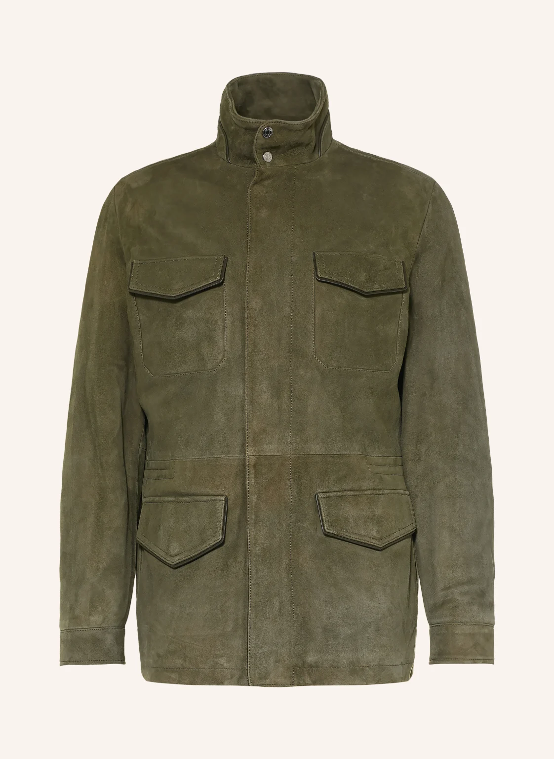 JACOB COHEN Fieldjacket aus Leder