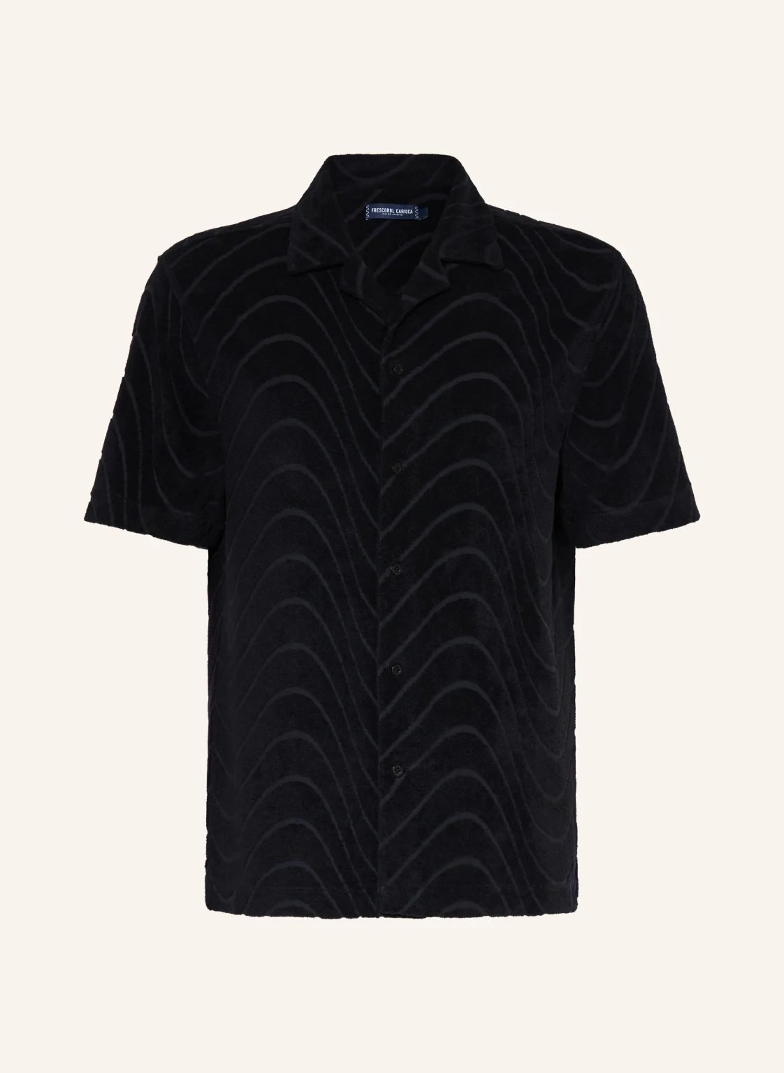 FRESCOBOL CARIOCA Resorthemd ROBERTO Comfort Fit aus Frottee
