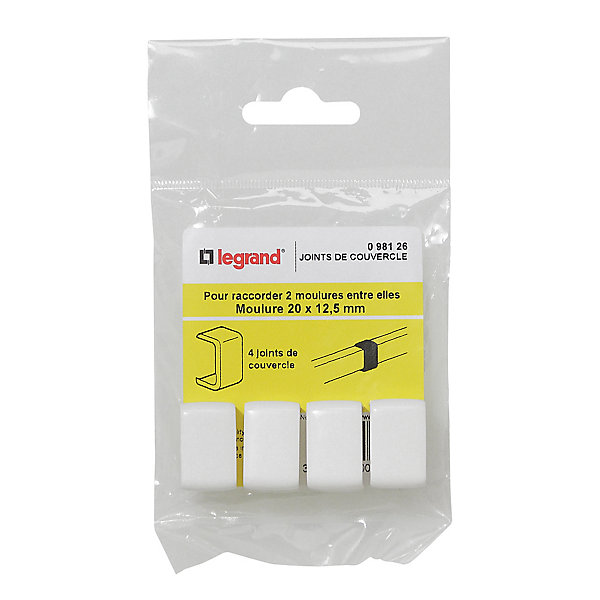 Joints couvercle pour moulure 20 x 12,5 mm Legrand