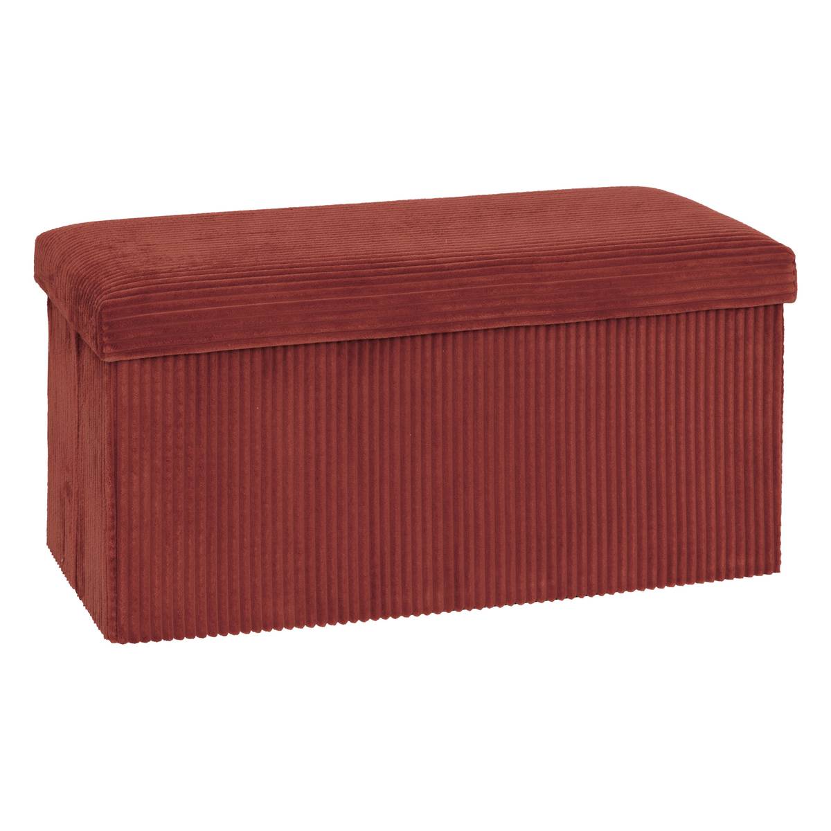 Folding Pouf "Arum" Amber, 76x38 cm
